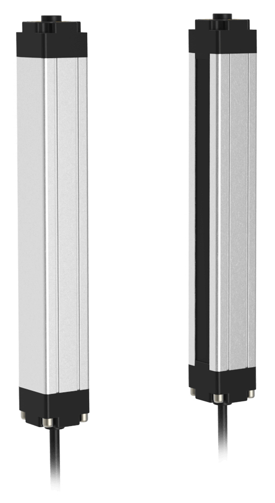 LANBAO LG20-T1605TPA-F2 Световая завеса Приемник PNP NC, 16, 850нм инфракрасный (настраиваемый), 20 мм, 300 мм, 0.1-5 м, 12…24 DC, <20мс, алюминий, кабель 18 см с разъемом M12, IP65, ??30 мм непрозрачный объект