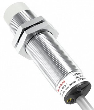 LANBAO LR18XCN08DPCJ индуктивный датчик M18 PNP NC Sn=8мм кабель 2м