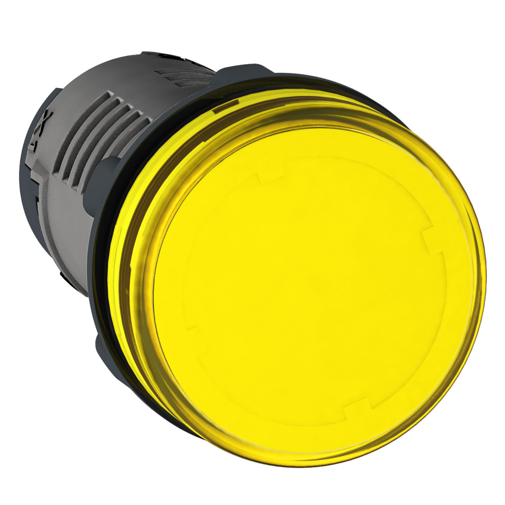 СИГН. ЛАМПА, ЖЕЛТАЯ, ~220В, LED