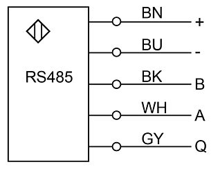 LANBAO PDB-CC50DGR Оптический датчик расстояния PNP/NPN NO/NC Sn=500мм