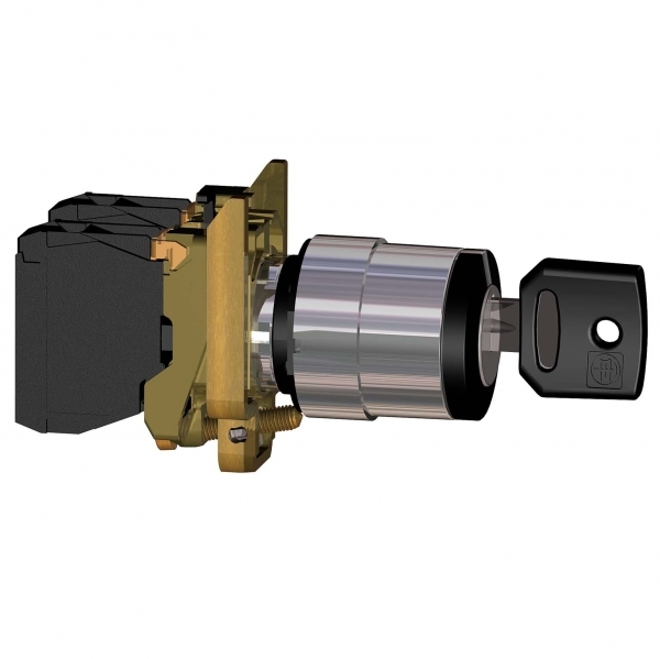 ПЕРЕКЛЮЧАТЕЛЬ 3 ПОЗИЦИИ С КЛЮЧЕМ XB4BG03