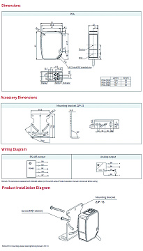 LANBAO PDA-CR85DGR Оптический датчик смещения