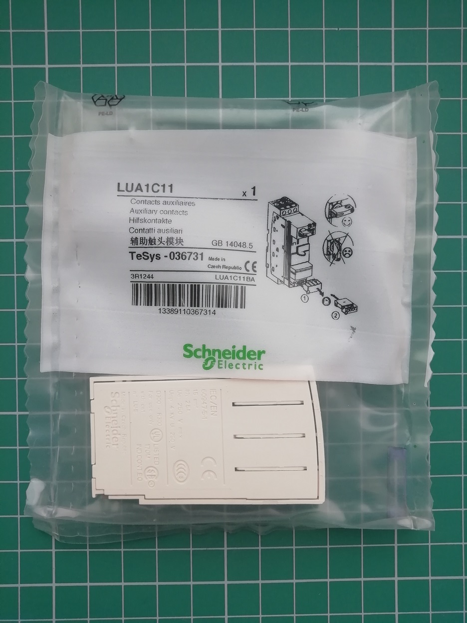 ДОП КОНТ ГОТОВН 1НЗ+1НО С КЛЕММНИКОМ LUA1C11