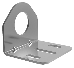 LANBAO ZJP-9 угловой кронштейн М18