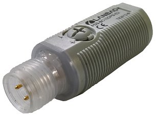 LANBAO PSS-TM20D-E2 оптический датчик M18 Sn=20м (T-тип) разъем M12 /передатчик