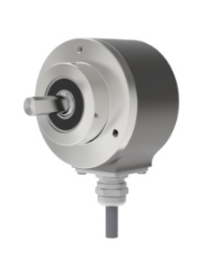 LANBAO ENI50S8-6E2048HD-T2 энкодер ?50 сплошной вал 8мм 2048имп/об HTL 8-30DC IP65 кабель 2м