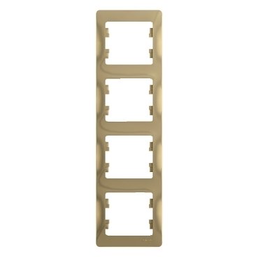 GLOSSA 4-постовая РАМКА, вертикальная, ТИТАН