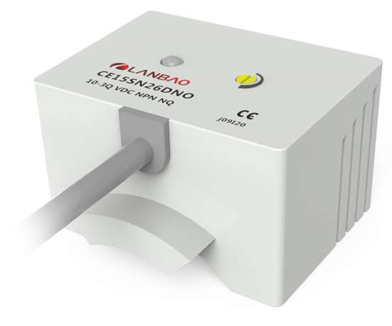 LANBAO CE15SN26DNO Емкостной датчик 26 мм, 10…30 DC, NPN, NO, незаподлицо, PBT, кабель, IP67