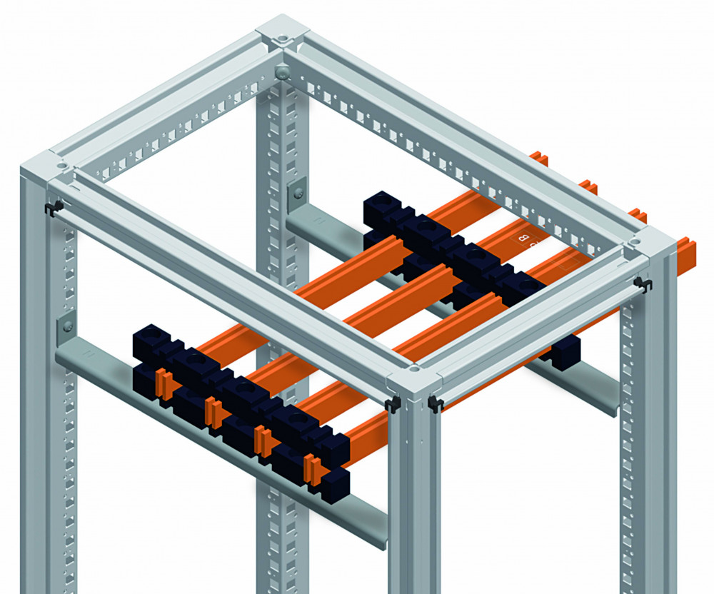 2 ГОРИЗОНТАЛЬНЫХ ОПОРЫ ДЛЯ ДЛЯ СБОРНЫХ ШИН 3200A 600