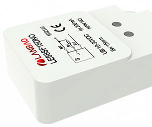 LANBAO LE68SF15DPO-E2 индуктивный датчик 40x20x68мм  PNP NO Sn=15мм разъем М12