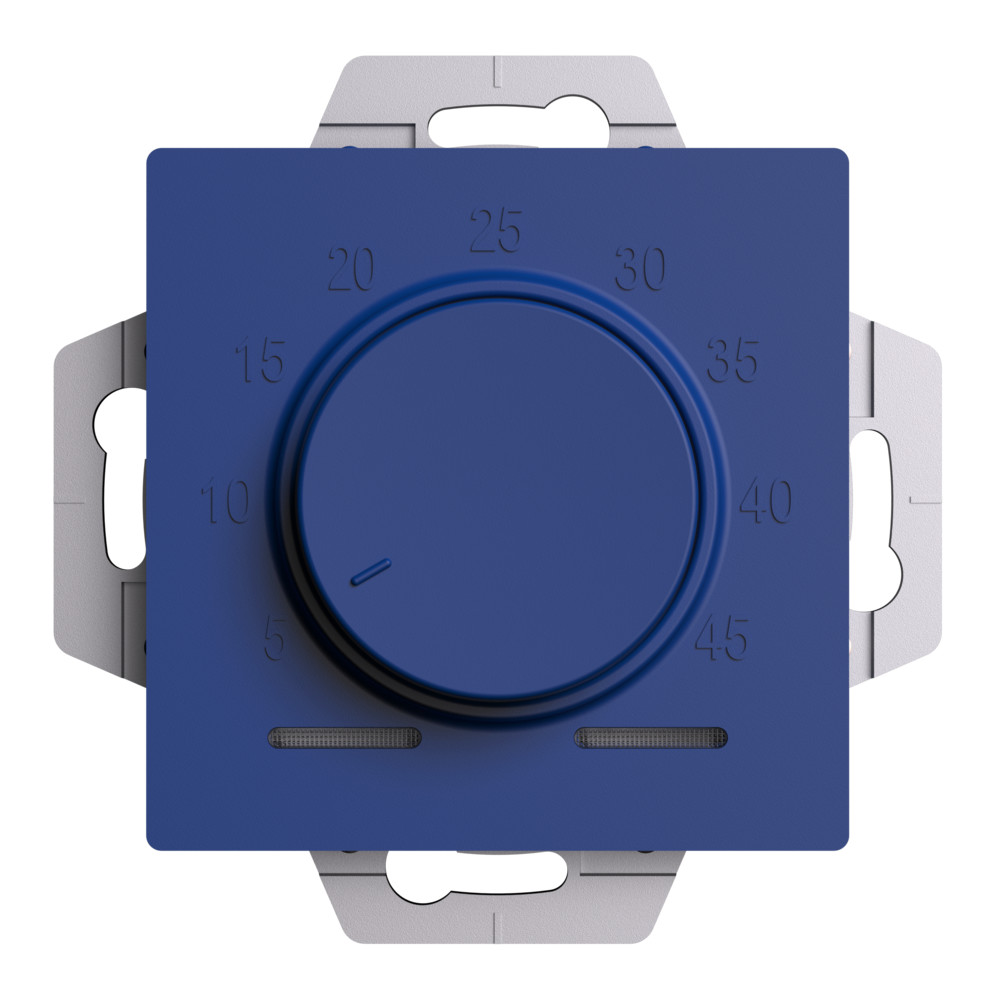 ATLASDESIGN ТЕРМОСТАТ электронный для теплого пола с датчиком, 10A, механизм, АКВАМАРИН