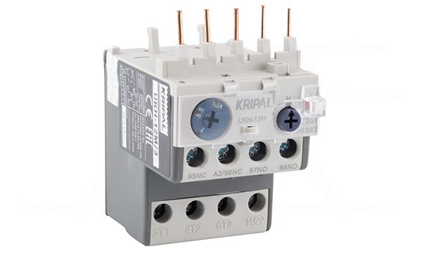 Реле тепловой перегрузки UKH-12M, It=7_10A, 1NO+1NC, CLASS 10A, прямой монтаж для UKC(D)-6_16M