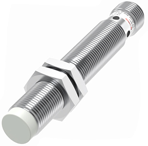 LANBAO LR12XCN04LUM-E2 Индуктивный датчик 4 мм, цилиндрический, незаподлицо, 15…30 DC, 0…10 V, никелированная латунь, разъем  м12, IP67