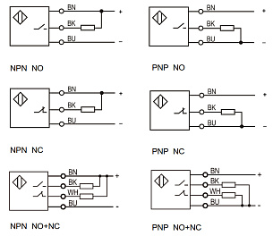 Емкостной датчик уровня LANBAO CR18XTCN05DNR