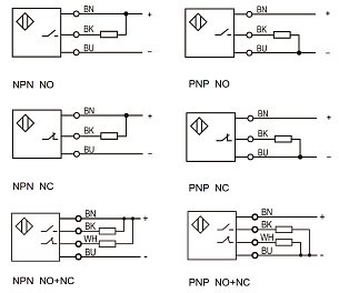 Емкостной датчик уровня LANBAO CR18XTCN05DPO