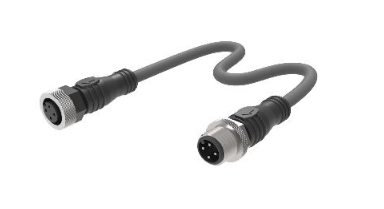 LANBAO QE12-N4F5-E12W4F соединительный кабель 5м с прямыми разъемами M12/M12 4pin