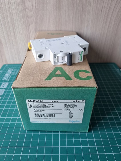 АВТ. ВЫКЛ.iK60 1П 16A C A9K24116