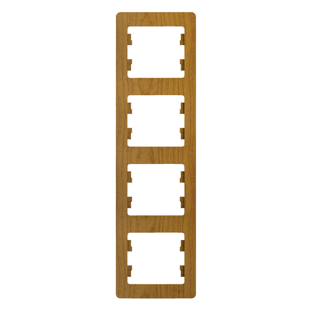 GLOSSA 4-постовая РАМКА, вертикальная, ДУБ