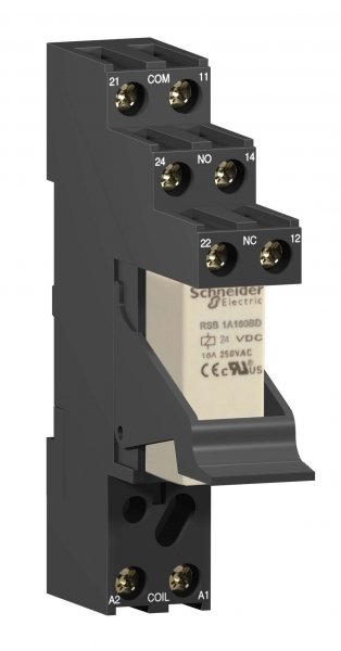 ДЛ-КОЛОДКА ДЛЯ РЕЛЕ RSB1A160**/RSB 2A080