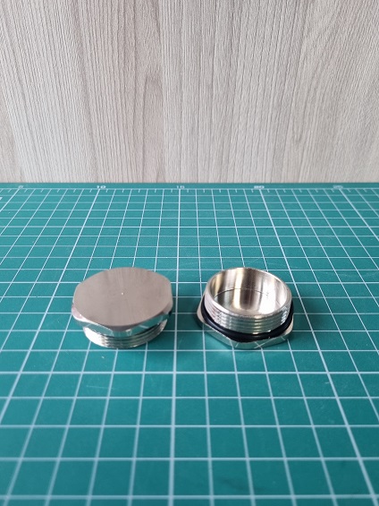 Колпачок защитный резьбовой M32x1,5, металл, IP68