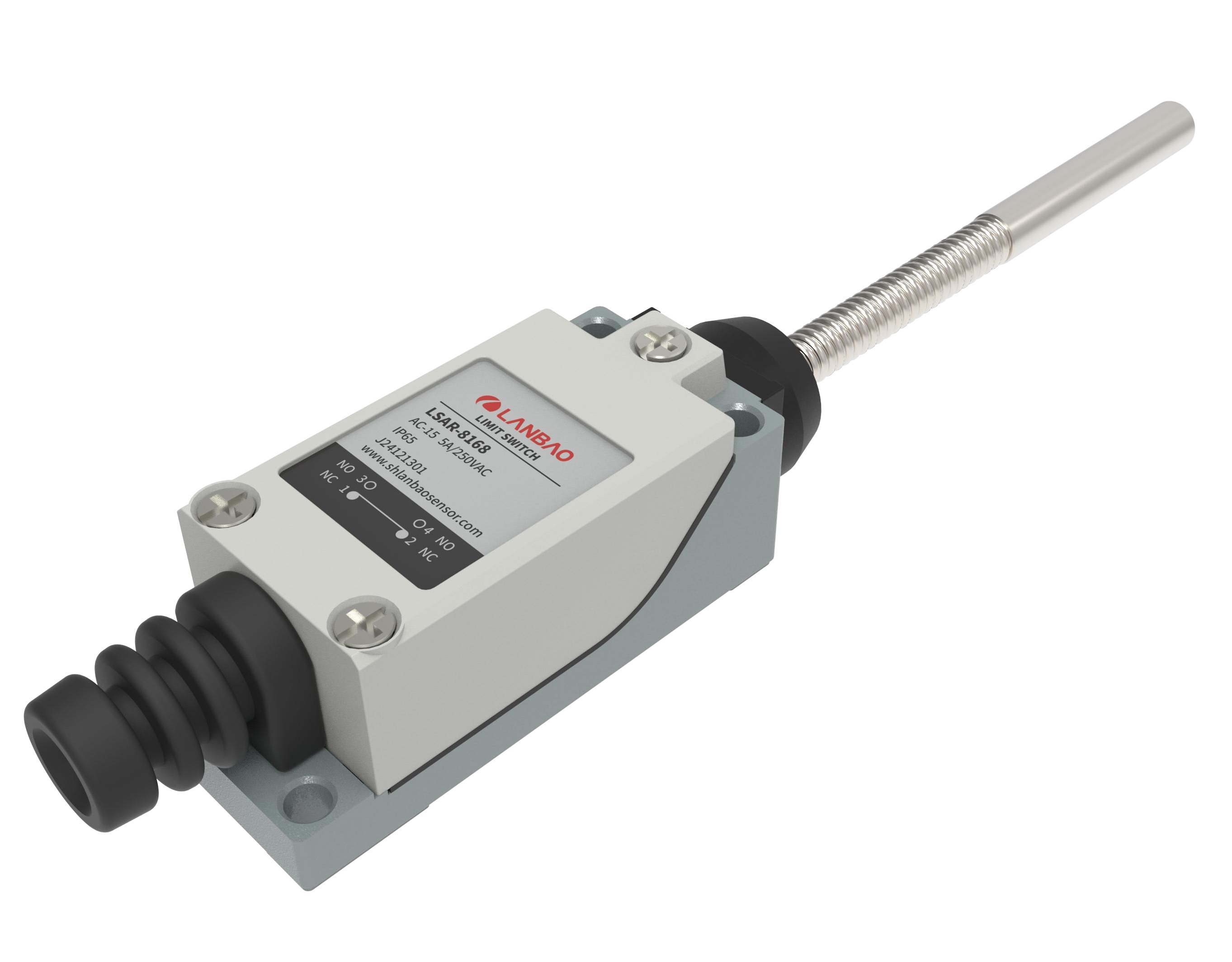 LANBAO LSAR-8168 концевой выключатель NO/NC пружинный рычаг