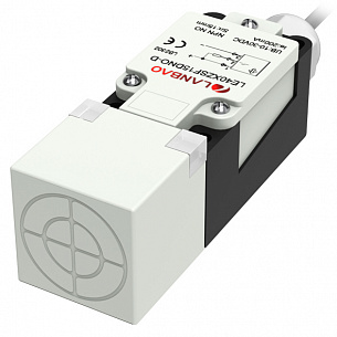 LANBAO LE40XZSN40DNOY-D Индуктивный датчик 40x40x140 Sn=40мм Клеммы NPN NO