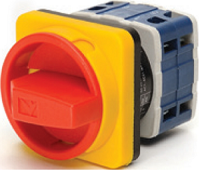 Переключатель авар., 3 полюса, двухпозиционный (0-1), 20А