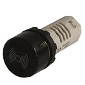 Зуммер моноблочный, чёрный цвет, 85 db, серия MB, 24В AC/DC, IP65 MBZX024SE