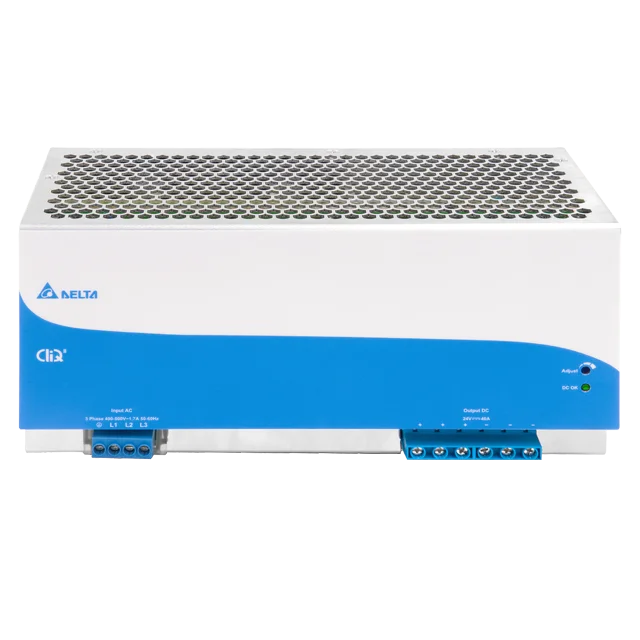 Блок питания импульсный CliQ II, 960W, 40А, 3(2)х320_600VAC (450_800VDC) / 24VDC, DIN35, винт.клеммы, ал.корпус