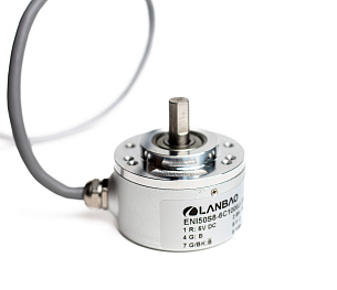 LANBAO ENI50S8-6C5000J-T2 энкодер ?50 сплошной вал 8мм 5000имп/об TTL 5VDC кабель 2м
