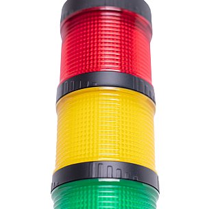RAVENTEK PVO1-324F-RYG световая колонна ?64мм с зуммером 3 цвета RYG IP65