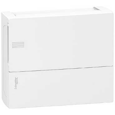 RESI9 MP(MINI PRAGMA)ЩИТ НАВЕС.C БЕЛ.ДВ.1РЯД/12МОД,IP40,IK07,63А,2клеммы,Италия