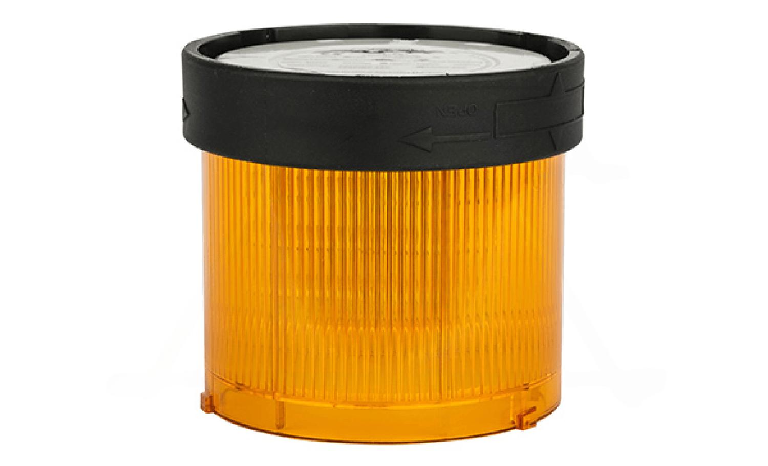 Модуль мигающего света TL-70, желтый, LED, 24VAC/DC, d=70mm, IP65