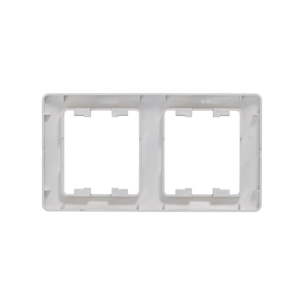 GLOSSA 2-постовая РАМКА, вертикальная, ПЛАТИНА