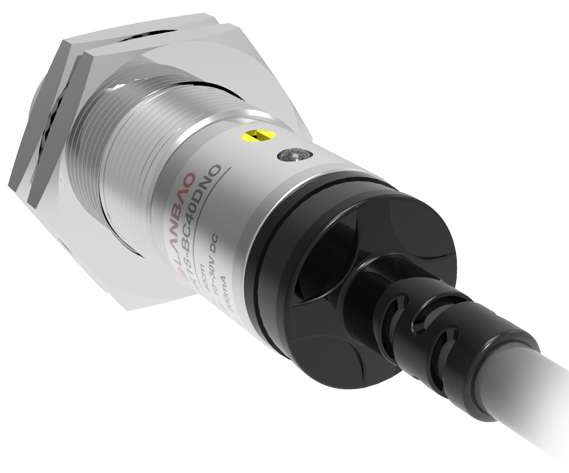 LANBAO PR18-TM10DPO Однолучевой световой барьер 10 м, инфракрасный свет светодиод (880нм), PNP, NO,