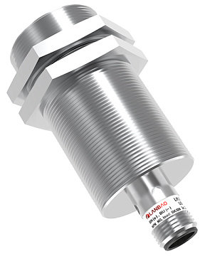 LANBAO LR30XCF10DPOQ-E2 индуктивный датчик M30х73мм,цельнометаллический,PNP, NO, Sn=10мм, разъем M12