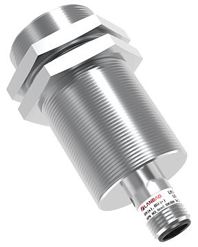 LANBAO LR30XCF10DNCQ-E2 Индуктивный датчик М30х73мм NPN NC Sn=10мм Разъем М12