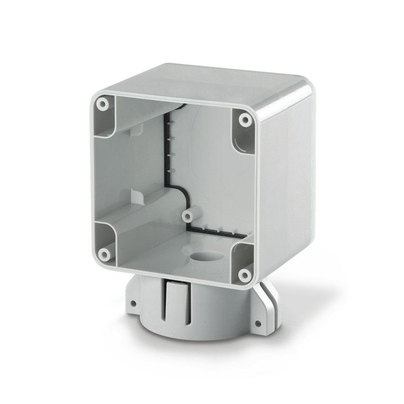 Корпус для крепления на столб d=60mm сверху, M95(95x95mm), IP66, серия PROTECTA
