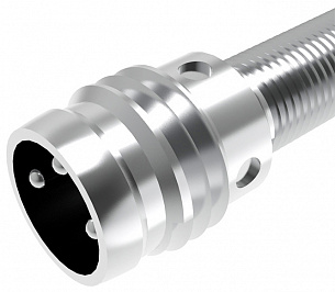 LANBAO LR05AF08DNO-E1 Датчик индуктивный, M5, Sn 0,8 mm, PNP, NO, разъем М8