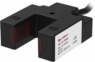 LANBAO PU15-TDPO вилочный оптический датчик 15мм PNP NO кабель 2м