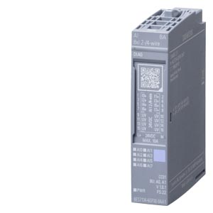 SIMATIC ET 200SP, МОДУЛЬ АНАЛОГОВОГО ВВОДА, AI 8XI 2-/4-WIRE BASIC, ДЛЯ УСТАНОВКИ НА БАЗОВЫЙ БЛОК A0, A1, ЦВЕТОВОЙ КОД CC01, ДИАГНОСТИКА МОДУЛЯ, 16 БИТ