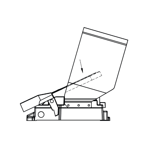 Педаль ножная тип FPWS 