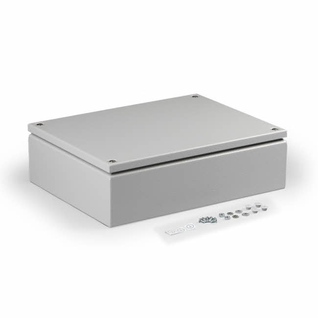 Корпус терминальный Ensto Cubo F из листовой стали 300x300x80 