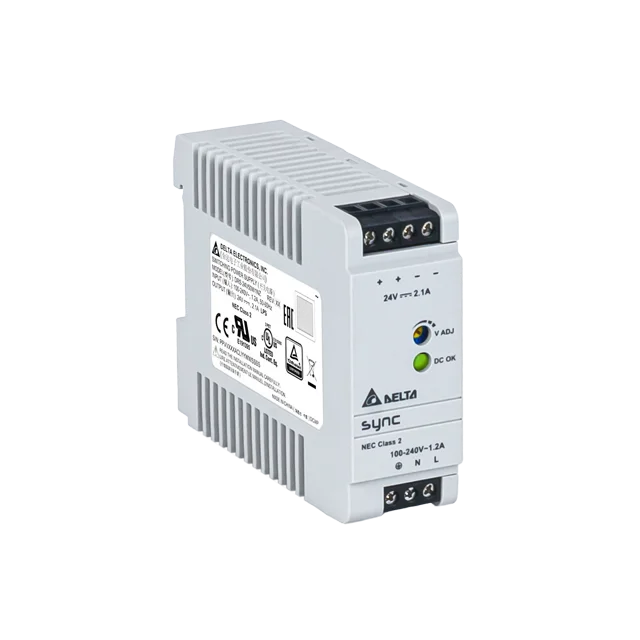 Блок питания импульсный Sync, 50W, 2.1А, 85_264VAC(120_375VDC) / 24VDC, DIN35, винт.клеммы, пл.корпус