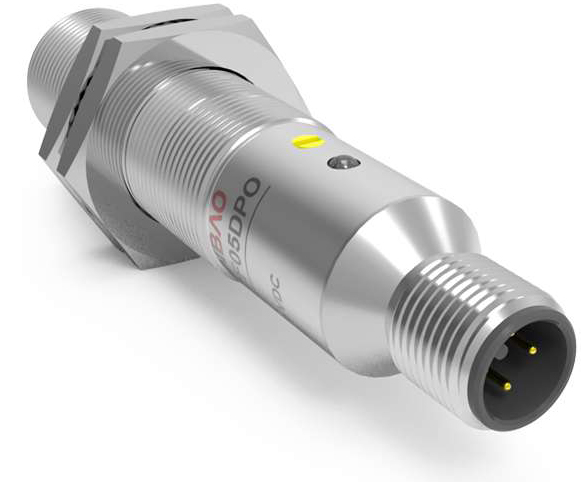 LANBAO CR18CF05DPC-E2 емкостной датчик M18 PNP NC Sn=5мм разъем M12