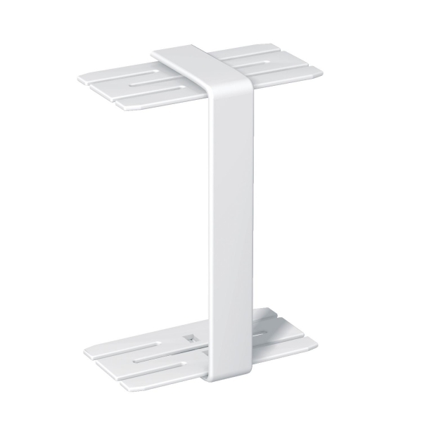 Накладка на стык короба 95Х55ММ OL45 белый (RAL 9010) 