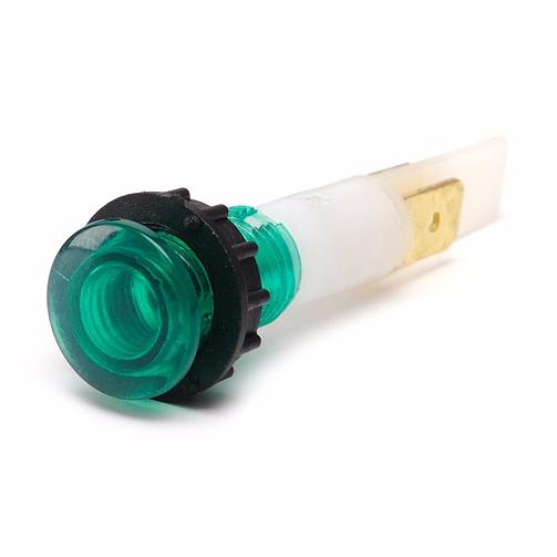 Сигнальная арматура 10мм зеленая с зажимами S102Y S102Y