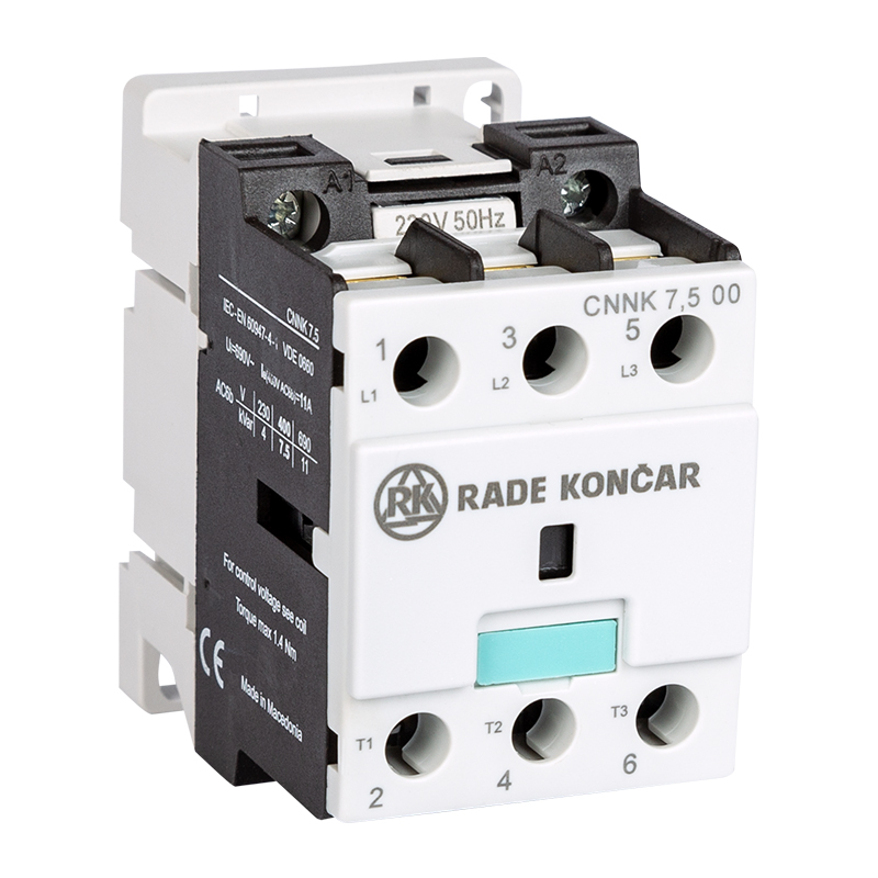 Контактор CNNK 7.5 00 230V 50/60Hz, 3P, 11A, 7.5kVAr(400VAC по AC6-b), 230V50/60Hz