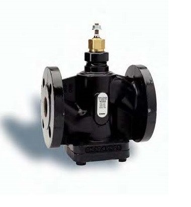 Клапан 2-ходовой фланцевый PN25 V232 DN32 Kvs 16