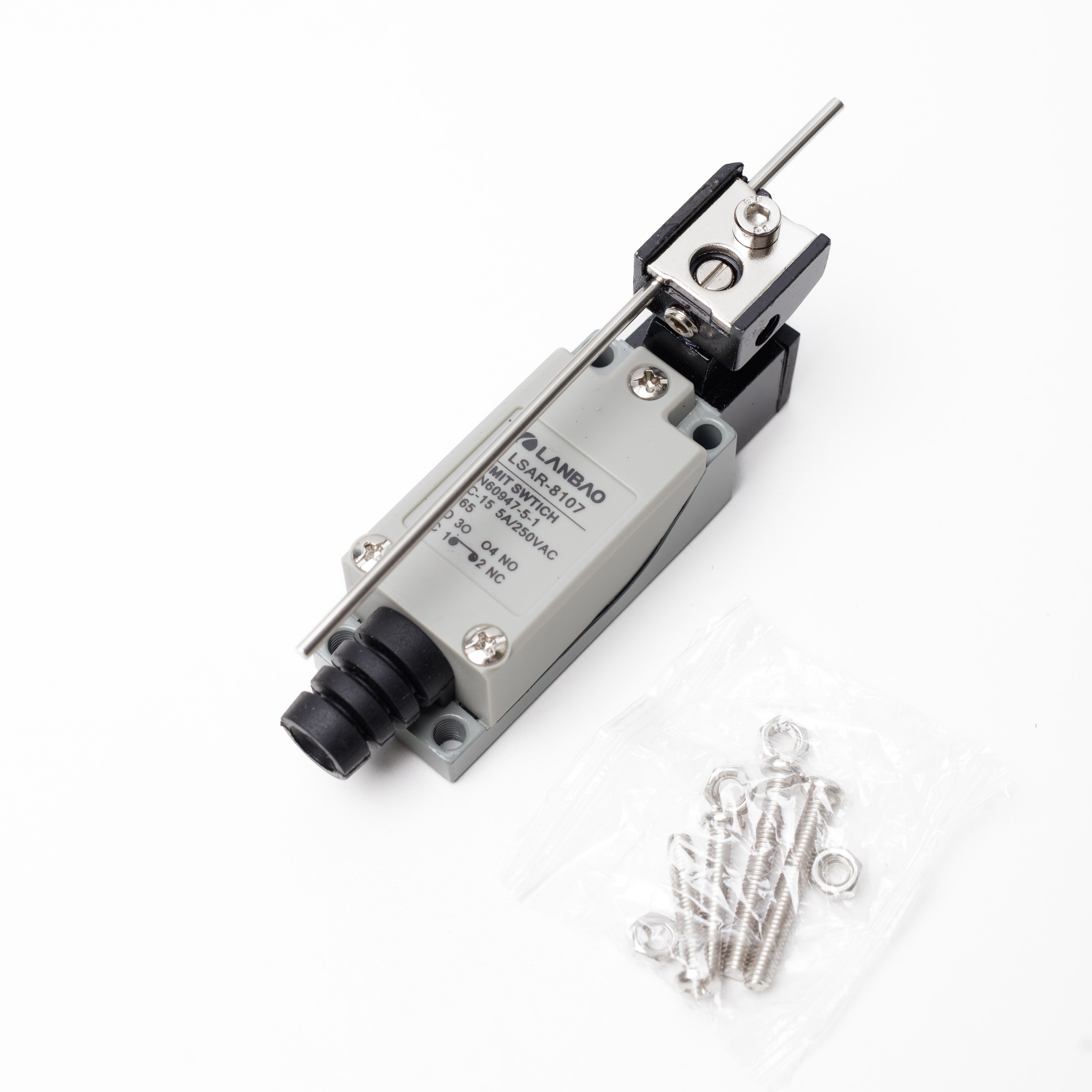 LANBAO LSAR-8107 концевой выключатель NO/NC регулируемый рычаг